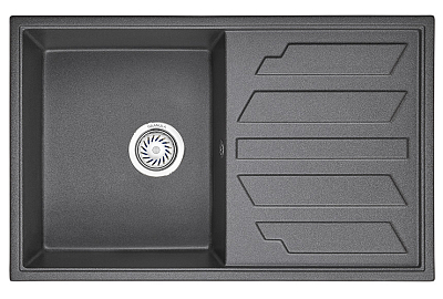 Кухонная мойка GRANULA (8002, ГРАФИТ) 400_400_2897565